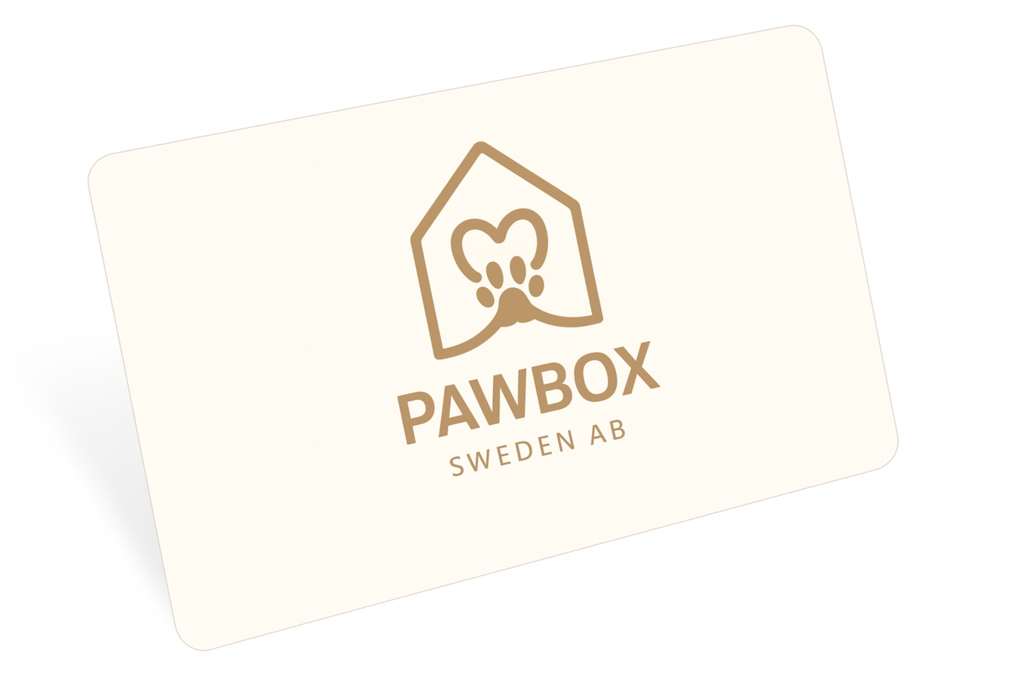 PawBox Presentkort – Ge bort trygghet till husdjur